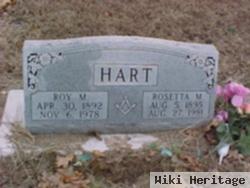 Rosetta M. Cruts Hart