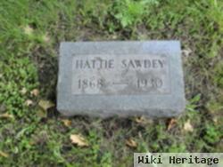 Harriett "hattie" Turner Sawdey