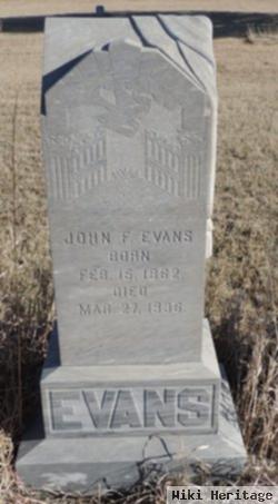 John F Evans