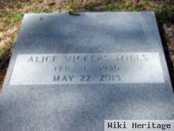 Alice Hilbun Vickers Mills