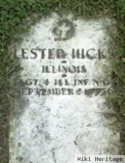 Lester Glenn Hicks