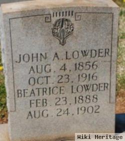 John A Lowder