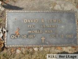 Pfc David R. Lewis