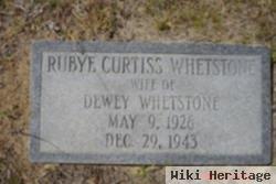 Rubye Curtiss Whetstone