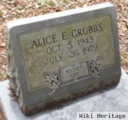 Alice E. Grubbs