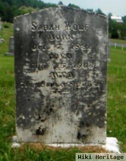 Sarah Wolf