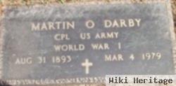 Corp Martin Oliver Darby