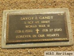 Savoy E Gandy