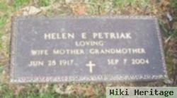 Helen E Petriak