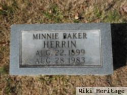 Minnie L. Baker Herrin