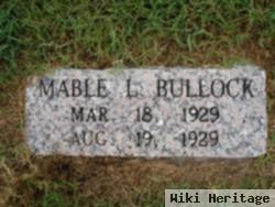 Mable Louise Bullock