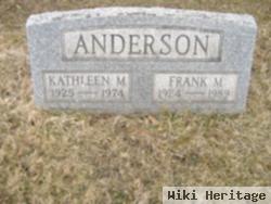 Frank M Anderson