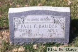 Paul C Bauder