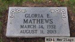 Gloria E Mathews