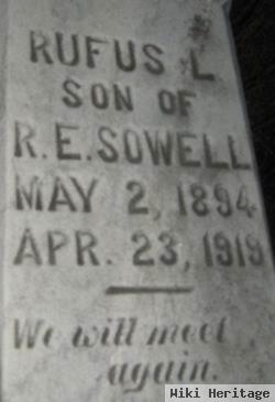 Rufus Lee Sowell