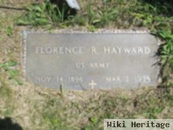 Florence R Hayward