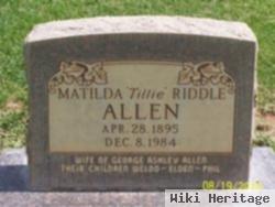 Matilda Riddle Allen