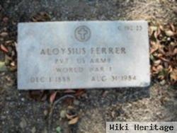 Pvt Aloysius Ferrer