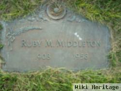 Ruby M Middleton