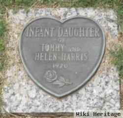 Infant Daugther Of Tommy & Helen Harris