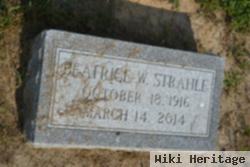 Beatrice W. Strahle