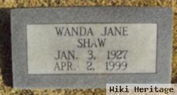 Wanda Jane Shaw