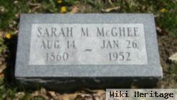 Sarah M Dixon Mcghee