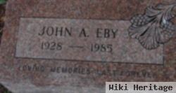 John A Eby