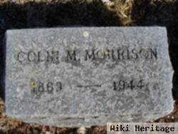 Colin M. Morrison