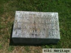 Henrietta Lindsy H. Lindsay Williams