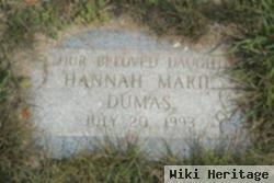 Hannah Marie Dumas