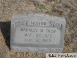 Mahala Melinda "haley" Crisp