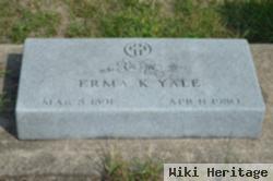 Erma K Yale