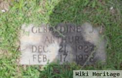 Geraldine J Arthur