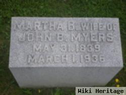 Martha B. Herr Myers