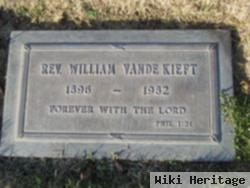 Rev William Vande Kieft