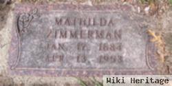 Matilda Elizabeth "tillie" Martes Zimmerman