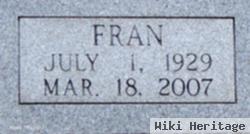 Nell Frances "fran" Brookshire Crouch