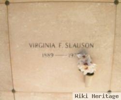 Virginia Fanchon Slauson