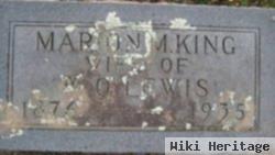 Marion M King Lewis