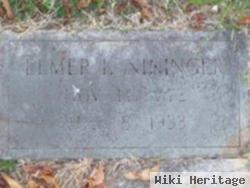 Elmer Kenton Nininger