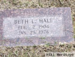 Beth L Hall