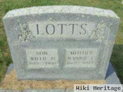 Nannie L. Lotts