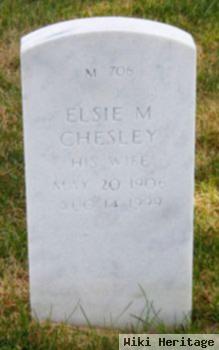 Elsie M Chesley