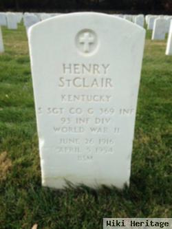 Henry St Clair