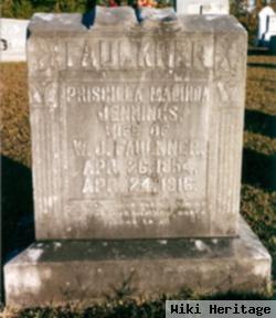 Priscilla Malinda Jennings Faulkner