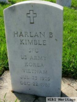 Harlan B Kimble