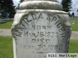 Matilda A. Delong Spicer