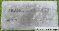 Frances Pauline Balough