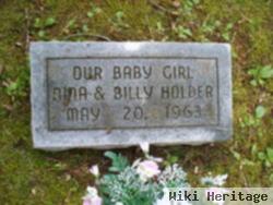 Infant Girl Holder